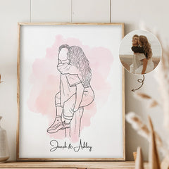 Valentine Gift for Husband | Valentine Canvas Prints Wall Art