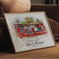 Valentine’s Day Gifts Personalized | Valentines Day Gifts for Him Personalised | Where It All Began