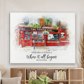 Valentine’s Day Gifts Personalized | Valentines Day Gifts for Him Personalised | Where It All Began