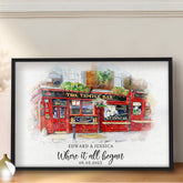 Valentine’s Day Gifts Personalized | Valentines Day Gifts for Him Personalised | Where It All Began