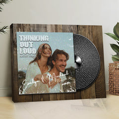 Valentines Day Gifts Song Lyrics on Canvas | Personalized Valentines Day Gifts for Him