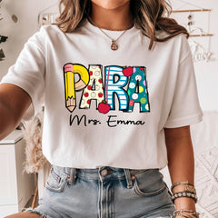 Custom Para Shirt, Custom Paraprofessional Shirt