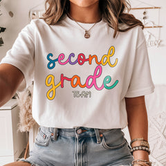 Second Grade Team Shirt, Back To School Shirt