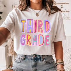 Hello Third Grade Teacher Shirt