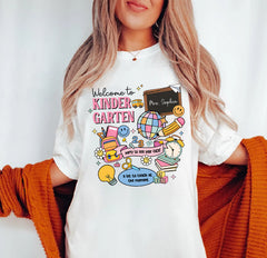 Kindergarten Custom Teacher Shirt