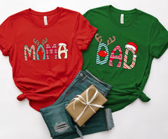 Custom Name Christmas Shirts, Personalized Family Christmas Shirts