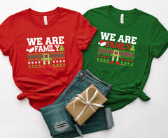 We Are Family Christmas Pajamas, Matching Christmas Family Shirt