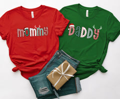 Custom Name Matching Family Shirts, Christmas Gifts For Family