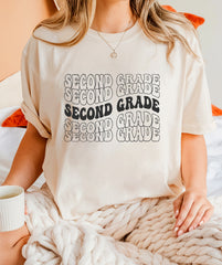 Rock your 2nd grade class in style with our Comfort Colors Teacher Shirt