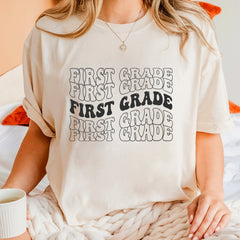 Comfort Colors First Grade Teacher Shirt – Perfect for 1st Grade Teachers