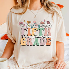 Comfort Colors Fifth Grade Teacher Shirt