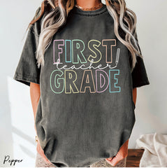 Custom 1st Grade Teacher Shirt