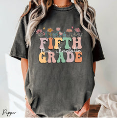 Comfort Colors Fifth Grade Teacher Shirt