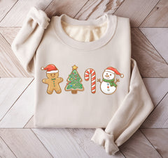 Gingerbread Cookies Christmas Sweatshirt