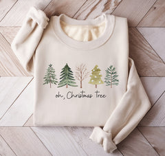 Oh Christmas Tree Sweatshirt For Women