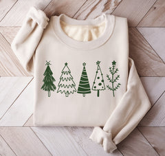 Christmas Tree Sweatshirt For Women