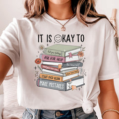 It's Okay To Shirt, Mental Health Shirt, School Counselor Shirt