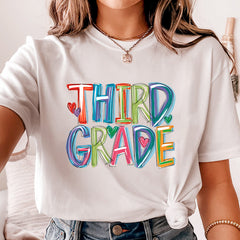 Third Grade Teacher Shirt For Dream Team