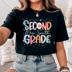 Custom Second Grade Teacher Shirt