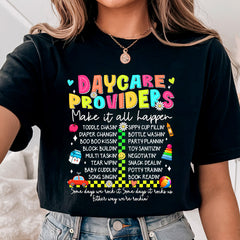The Daycare Tour Shirt, Comfort Colors Retro Daycare Shirt