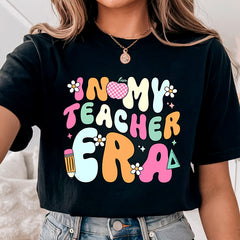 Personalized In My Teacher Era Comfort Colors Shirt