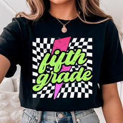 Fifth Grade Teacher Comfort Colors Shirt