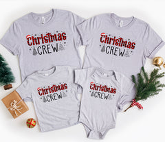 Matching Christmas Crew Family Shirts