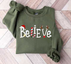 Believe Christmas Sweatshirt