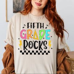 Celebrate with style in our Retro Fifth Grade Shirt! Perfect for 5th Grade Teachers