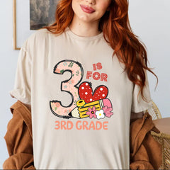 Third Grade Floral Teacher Shirt