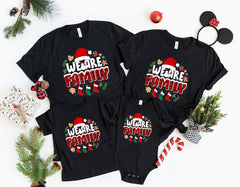 We Are Family Christmas Pajamas, Family Christmas Matching Shirt