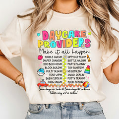 The Daycare Tour Shirt, Comfort Colors Retro Daycare Shirt