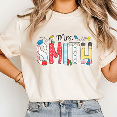 Custom Teacher Name Shirt For Back To School