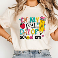 In My First Day Of School Era Comfort Colors Shirt