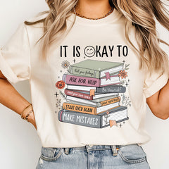 It's Okay To Shirt, Mental Health Shirt, School Counselor Shirt