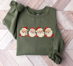 Santa Claus Cute Holiday Sweatshirt