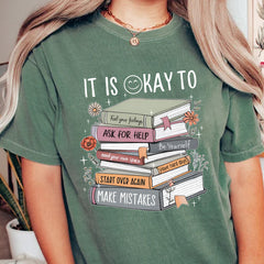 It's Okay To Shirt, Mental Health Shirt, School Counselor Shirt