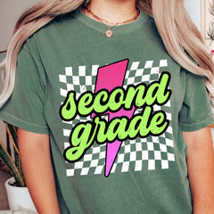 Second Grade Teacher Comfort Colors Shirt