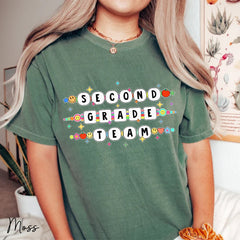 Second Grade Teacher Shirt For Back to School