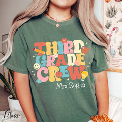 Third Grade Crew Comfort Color Tee