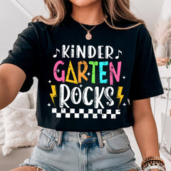 Kindergarten Rocks Teacher Shirt