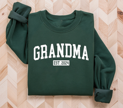 Grandma Est Personalized Sweatshirt