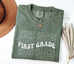 Comfort Colors First Grade Teacher Shirt – Perfect for 1st Grade Teachers