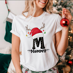 Custom Name Monogrammed Matching Christmas Shirts For Family