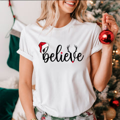 Believe Christmas Shirt, Matching Family Shirts