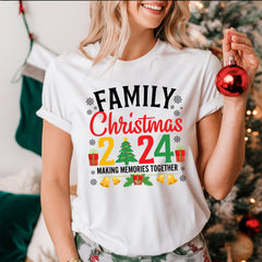 Making Memories Together Family Christmas 2024 Matching Shirts