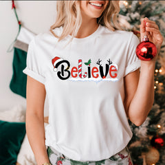 Believe Christmas Matching Shirts For Family