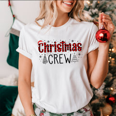 Matching Christmas Crew Family Shirts