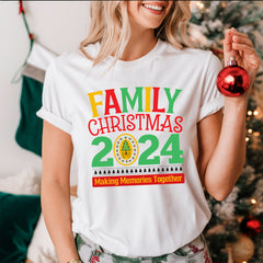 Family Christmas 2024 Shirts, Making Memories Together