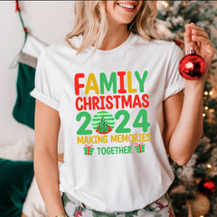 Family Christmas 2024 Making Memories Together Shirts